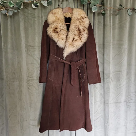 Vintage 1970s Leather Duster - Picture 2 of 13